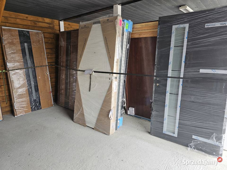 Drzwi zewnętrzne nowe 110 x 210 pasywne Stęszew