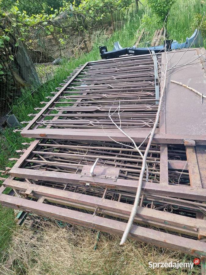 Płot I brama furtka starego solidne 70 Mb mazowieckie Żyrardów