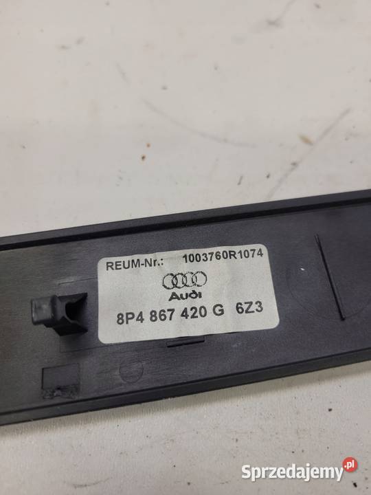 DEKOR DRZWI PRAWY TYŁ AUDI A3 8P 8P4867420G 6Z3