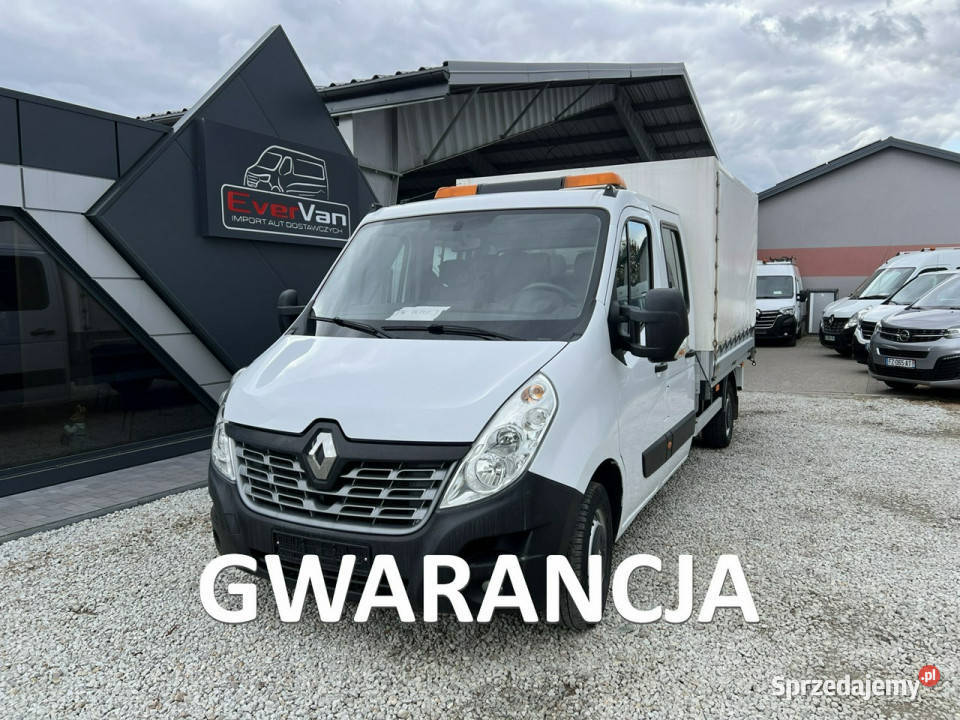 Renault Master max master 7 osobowy brygadówka doka skrzynia