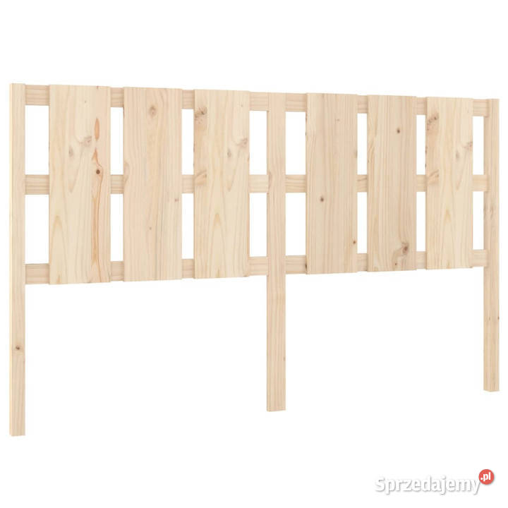 Wezgłowie łóżka 1655x4x100 lite drewno sosnowe