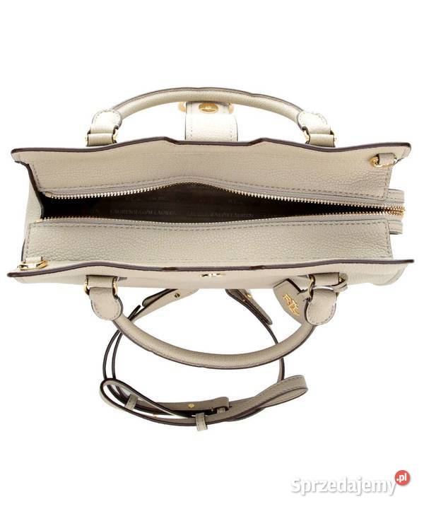 Lauren Ralph Lauren Kenton Pebble Leather Satche Marki