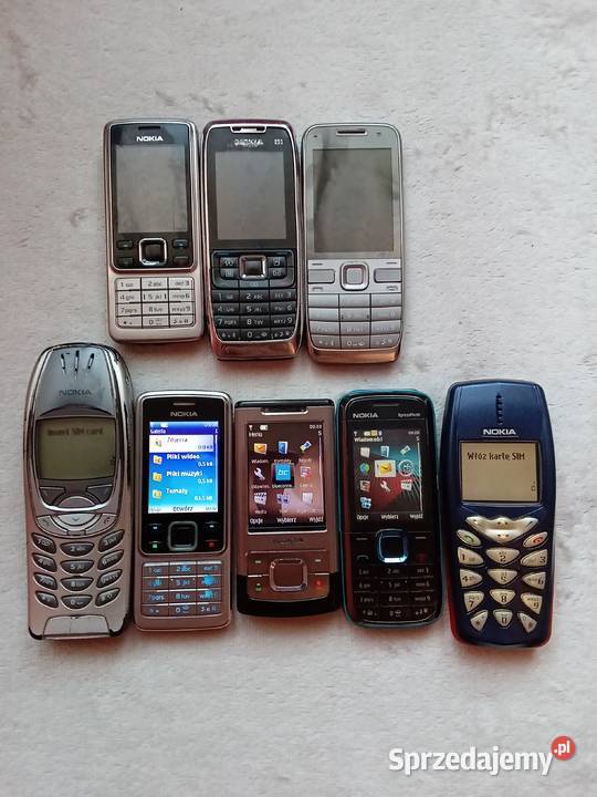 Zestaw telefonów Nokia całość Nokia Włocławek sprzedam