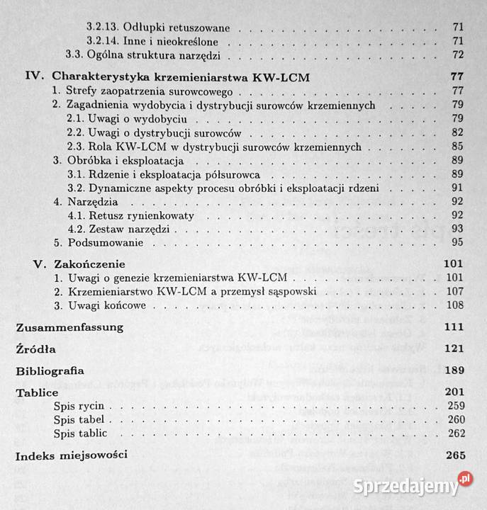 Krzemieniarstwo kultury wołyńskolubelskiej miękka Chełm