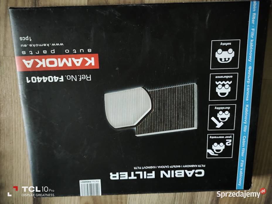 Filtr kabinowy KAMOKA F404401 Lesznowola sprzedam