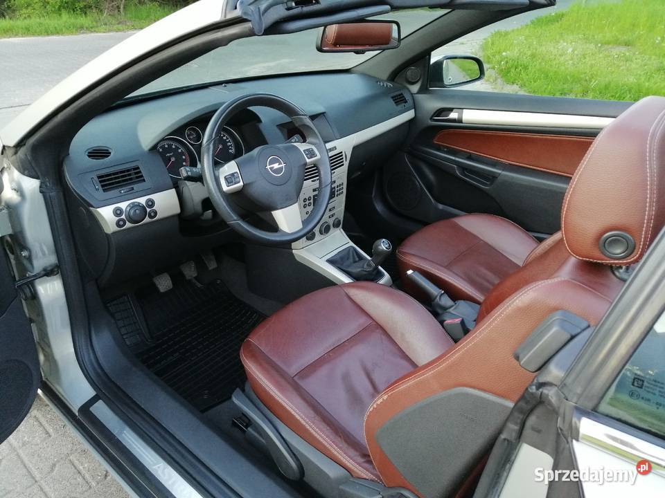 Opel Astra H Cabrio 16 Benzyna 105 Skóry Klima z ESP Koziegłowy