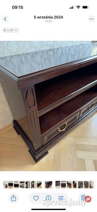 Komplet mebli stylowych drewnianych Nowy Dwór Mazowiecki
