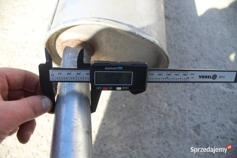 TŁUMIK WYDECH KOŃCOWY SKODA FABIA I 12