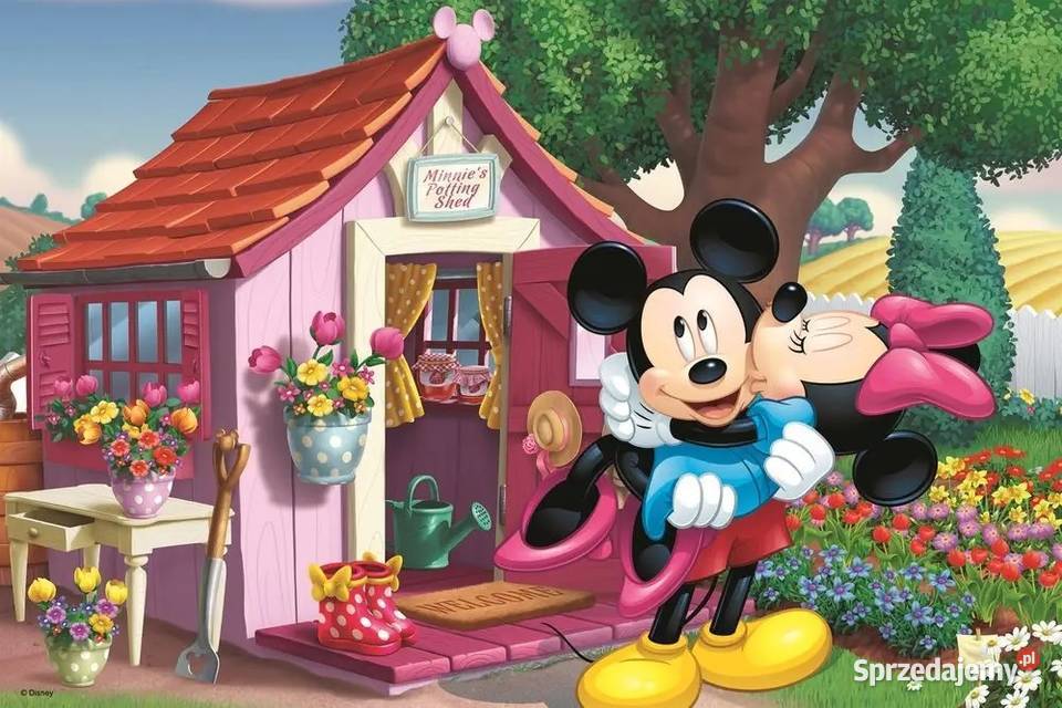 Myszka Miki i Przyjaciele 60 el Puzzle Trefl Szczecin