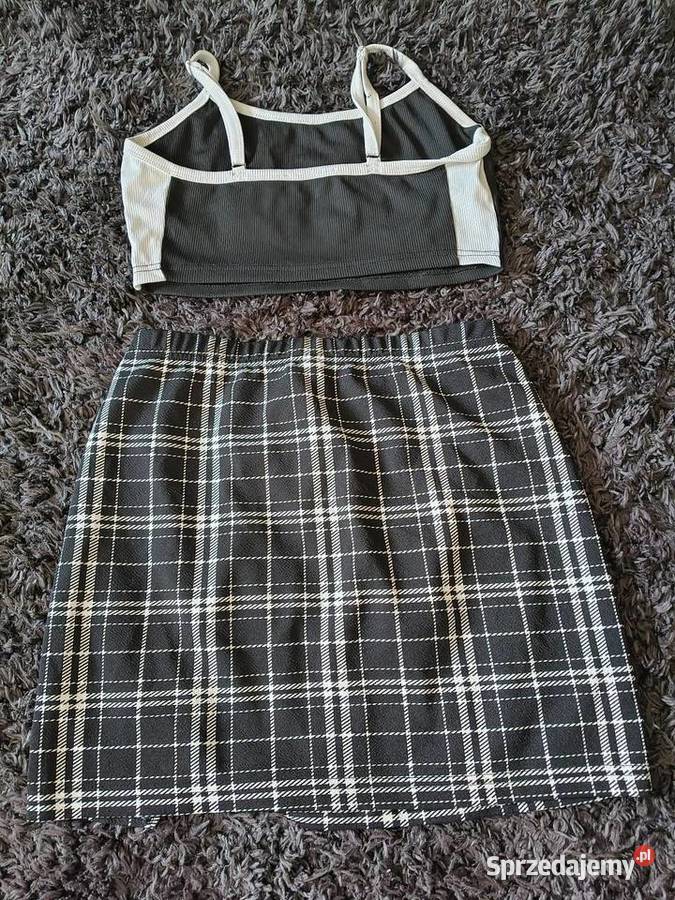 komplet spódniczka i top