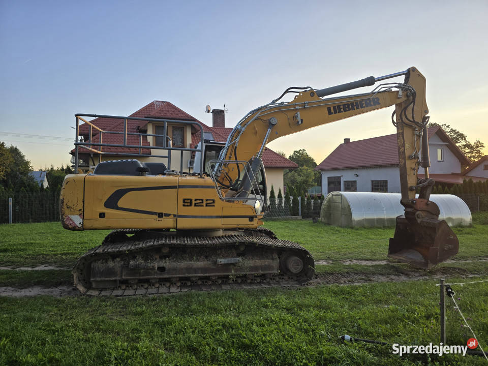 Koparka gąsienicowa LIEBHERR R922 LC 2016 r 22 t