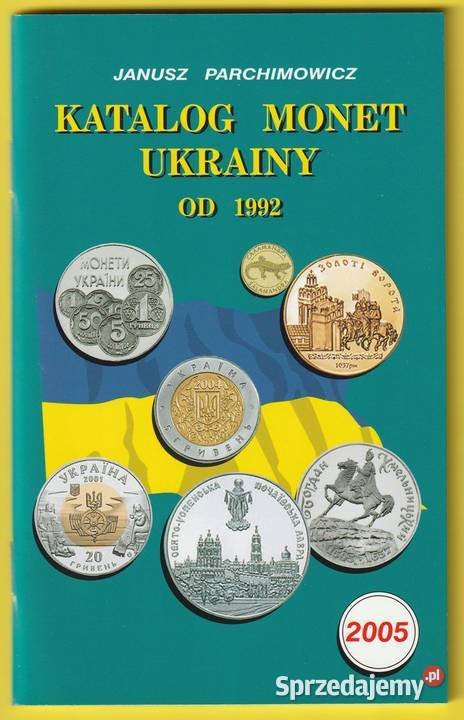 KATALOG MONET UKRAINY 1992 JANUSZ PARCHIMOWICZ Łódź