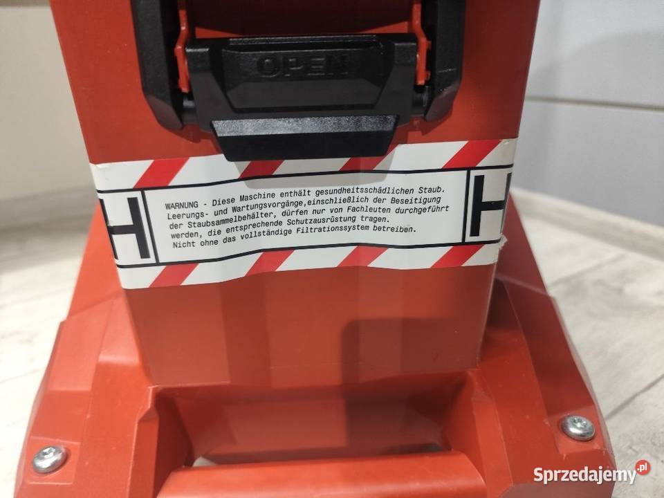 Odkurzacz budowlany Hilti Odkurzacze przemysłowe Sieradz