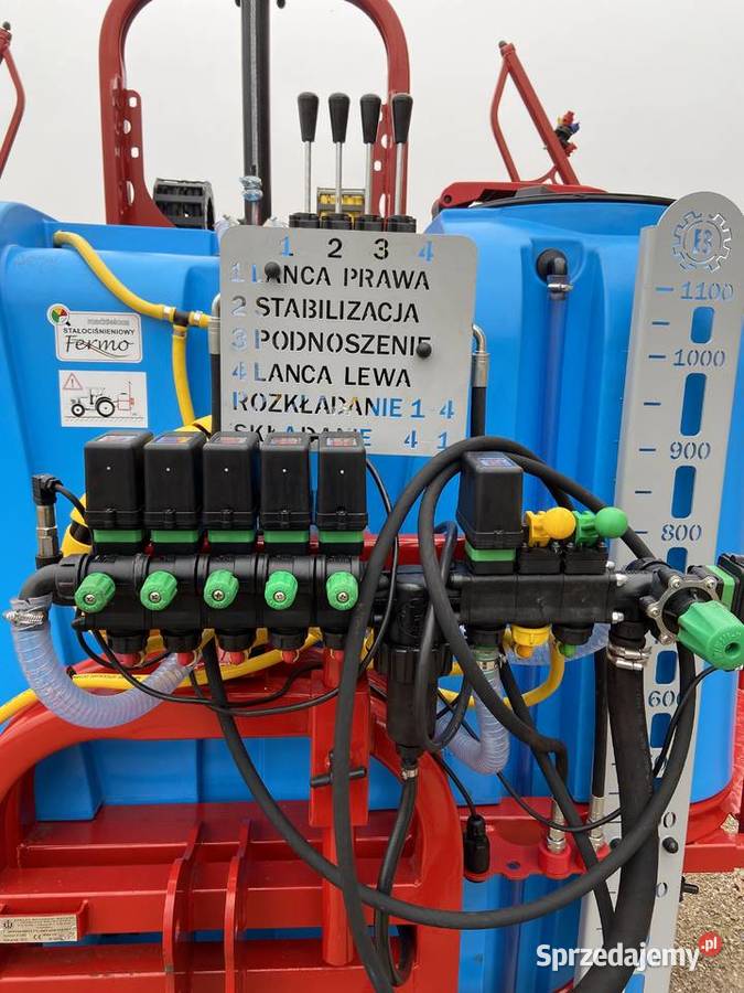 Opryskiwacz Zawieszany Polowy 1200L 12m 15m 18m nieuszkodzony Radomsko