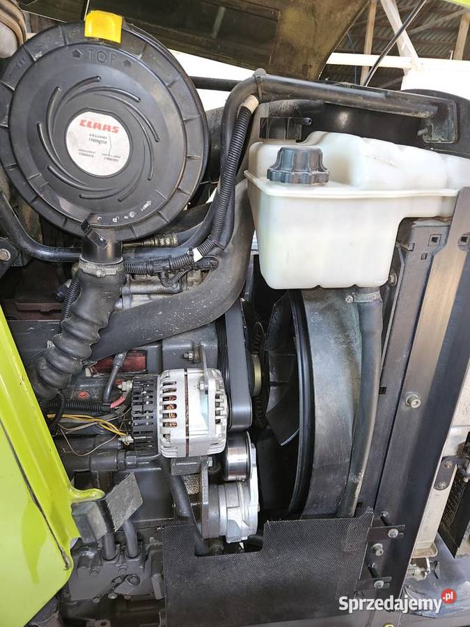 Ciągnik Renault Claas Ares 557 nie john deere Claas Ładowacze czołowe Sejny