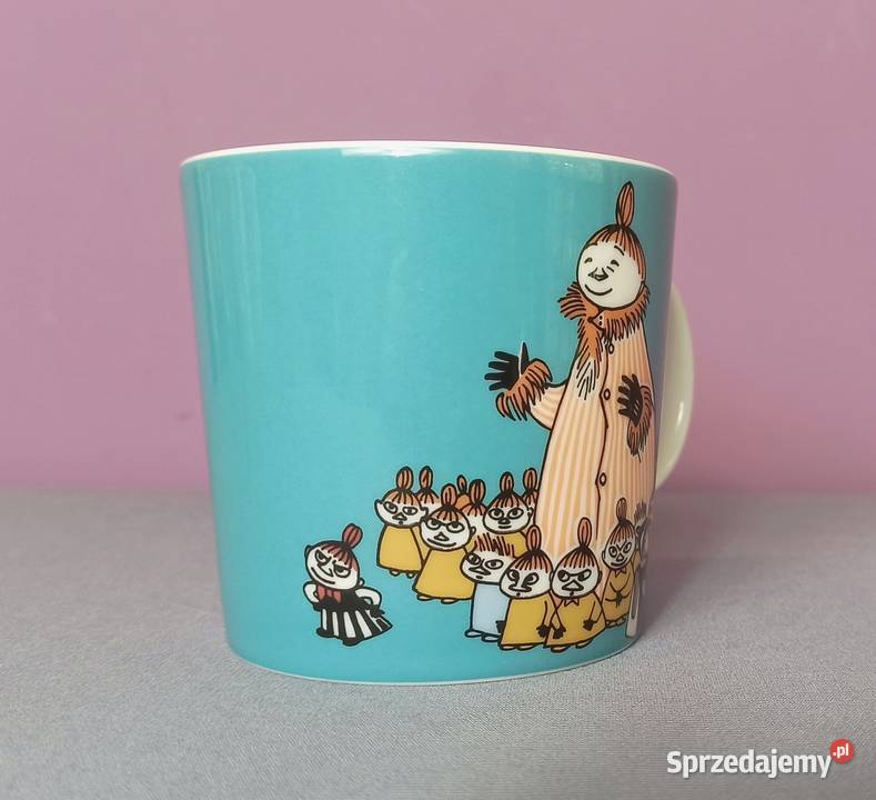 MUMINKI kubek Moomin Arabia Finland sygnatura Jasień