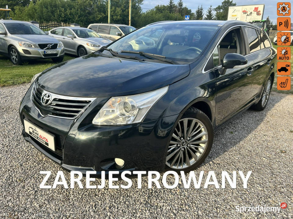 Toyota Avensis Super stan III 2009 benzyna mazowieckie