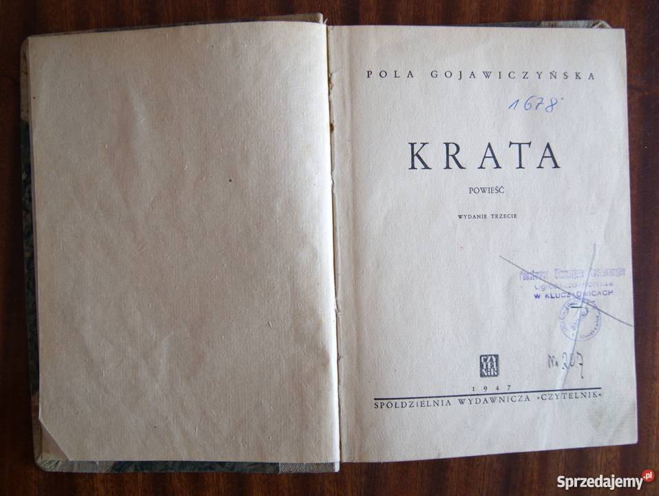 Pola Gojawiczyńska Krata 1947 Parczew