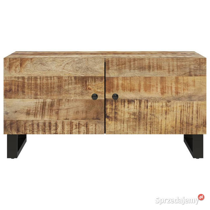 Stolik kawowy 80x50x40 lite drewno mango i płyta Stoły Warszawa