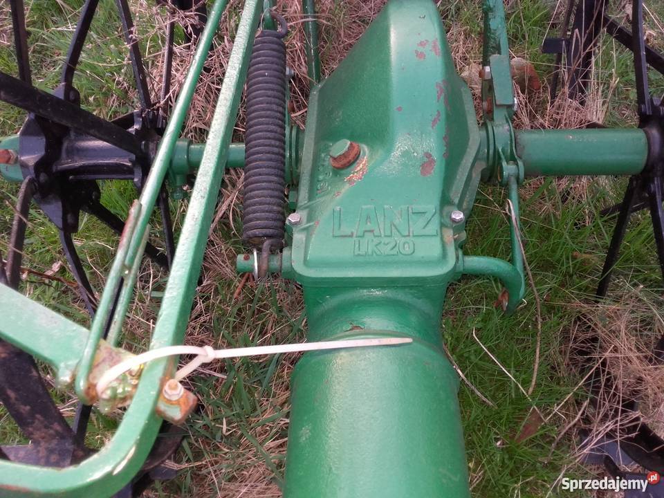 Kopaczka konna lanz przerobiona do ciagnika Borów