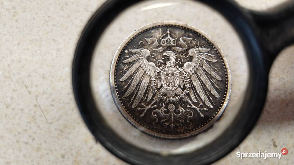 Moneta 1 Mark 1914 Leżajsk