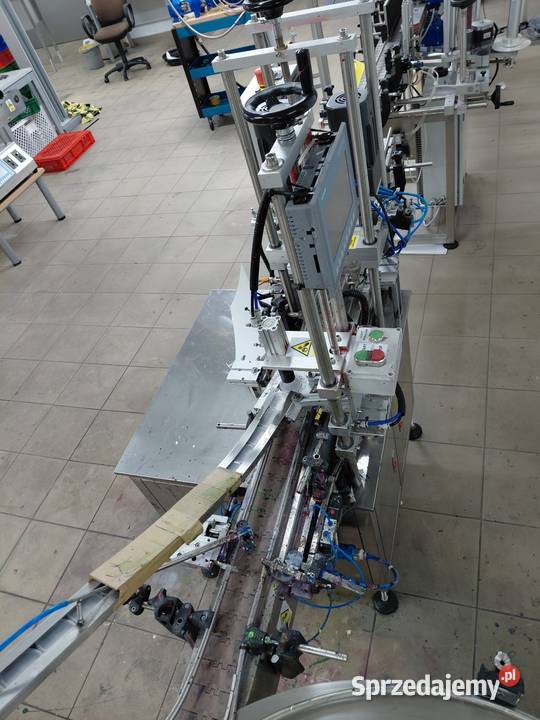 Maszyna do zakręcania i aplikowania zakrętek 20 Gliwice sprzedam