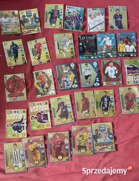 Wielki Zestaw Kart Panini Adrenalyn XLI TOP Tarnów sprzedam