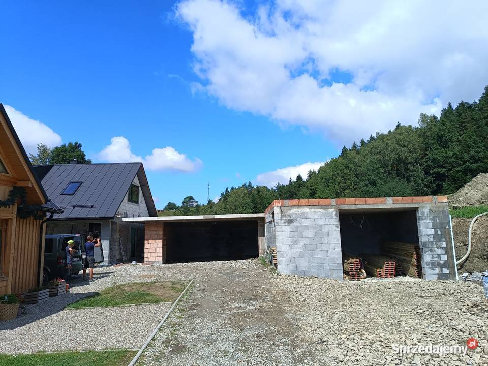 Budowa domów garaży budynków gospodarczych Limanowa