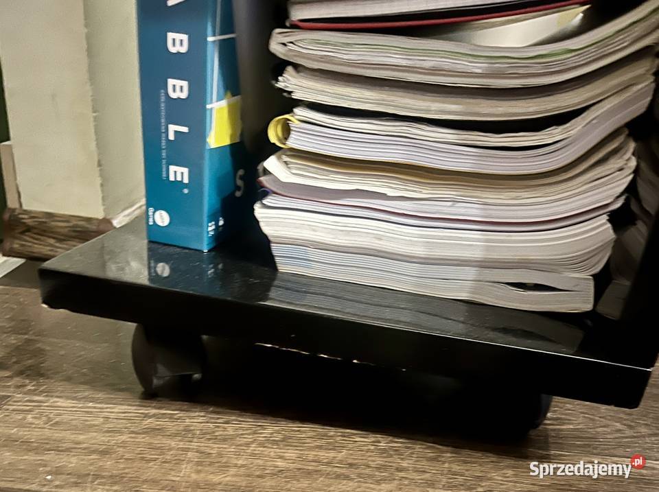 Ława stolik 70x110x22 z gazetownikiem 50x45x68 dolnośląskie Wrocław