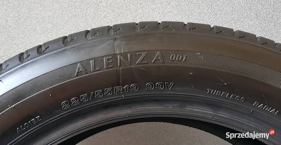 Bridgestone Alenza 001 Rozmiar 22555R19 99 V Samochodowe śląskie Piekary Śląskie
