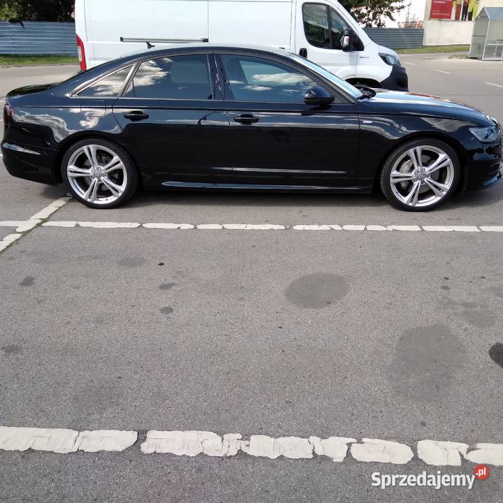 Audi A6C7 30 BiTDi LED Bose SLine Quattro 418 nieuszkodzony Łódź