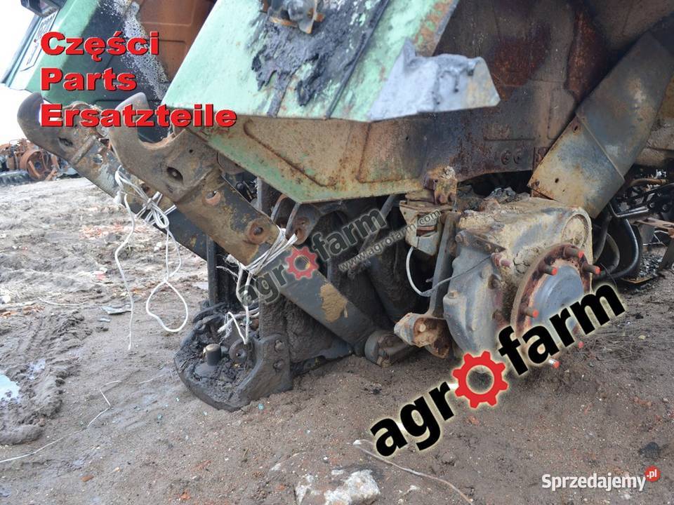 Fendt 311 LSA części skrzynia biegów zwolnica Byków