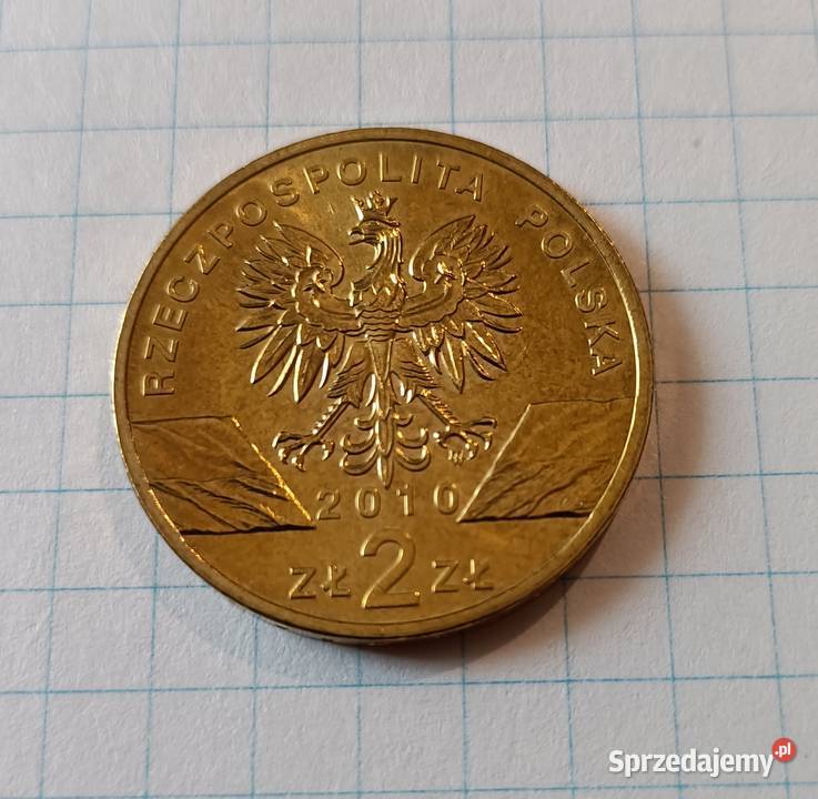 2 ZŁOTE 2010 POLSKA PODKOWIEC MAŁY Numizmatyka Piszczac