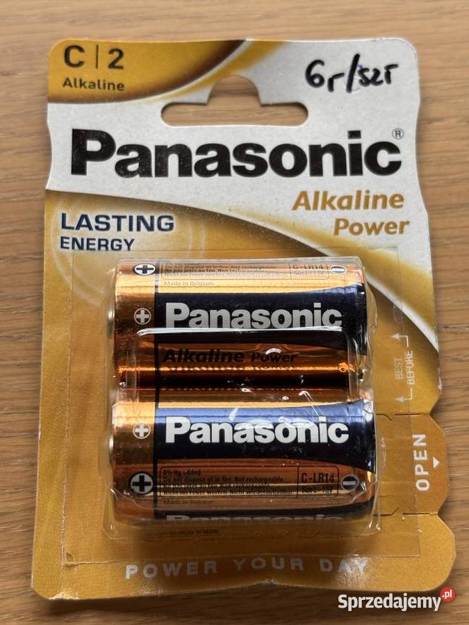 Baterie LR14 Panasonic Alkaline Power 2 sztuki śląskie Bytom