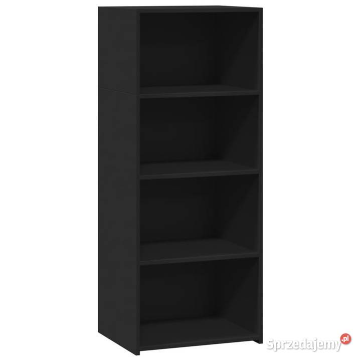 Wysoka szafka czarna 50x41x124 materiał Warszawa