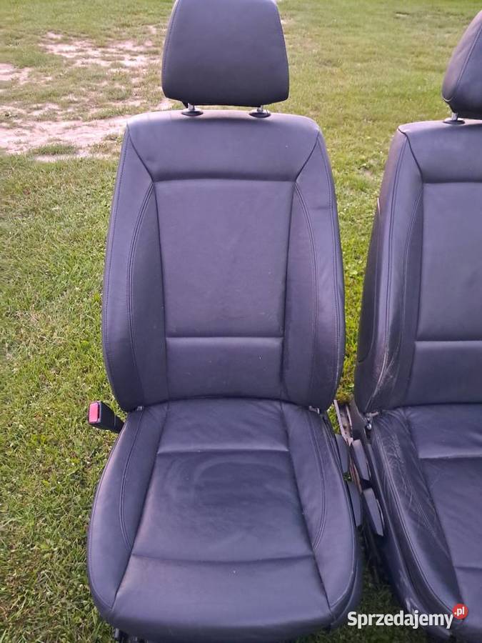 Fotele boczki komplet skóra bmw e87 Nowy Sącz