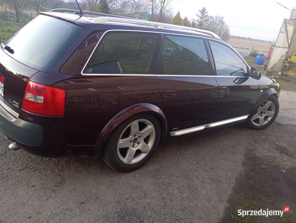 A6 C5 allroad czerwony A6 Allroad Zawada