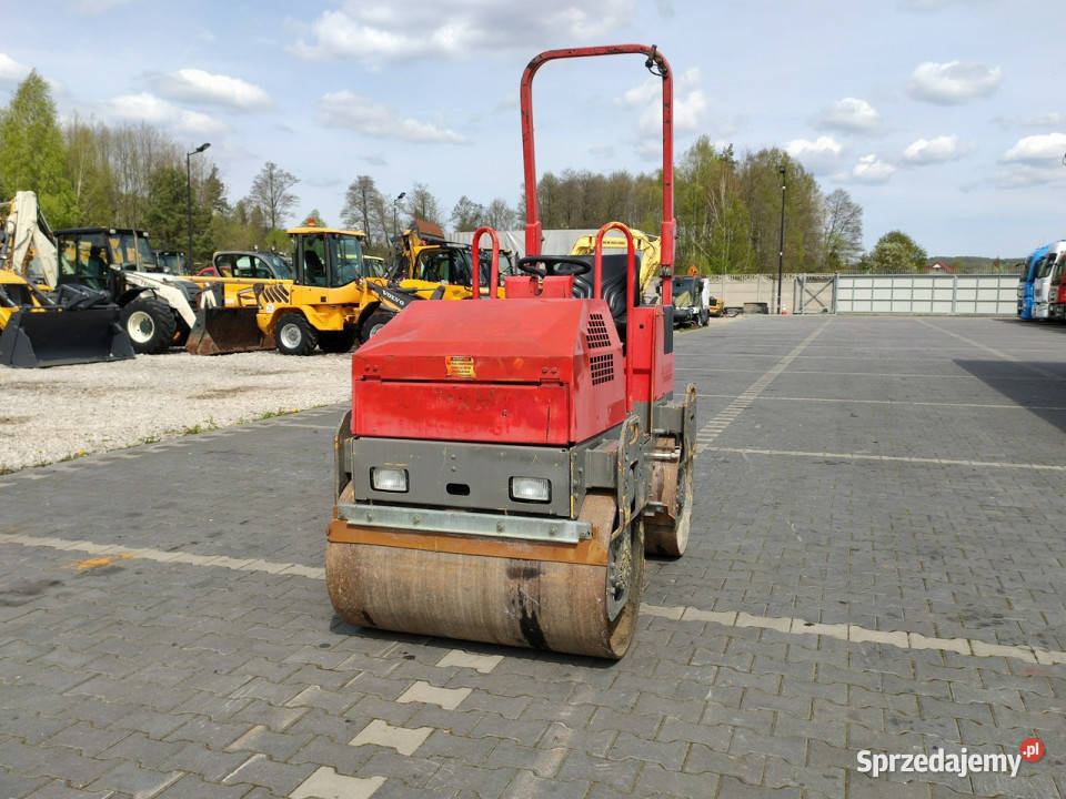 walec Bomag BW 100 ADM2 16t Podwójny Kulowy Widełki