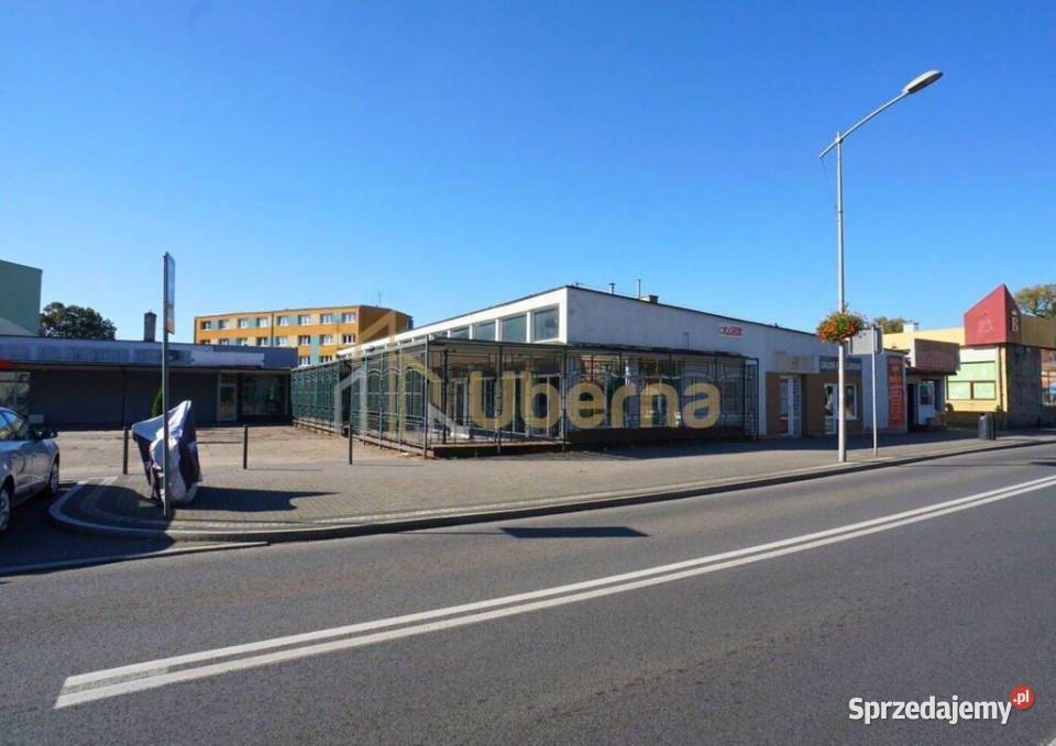 Duży lokal z witrynami Goleniów Centrum sprzedam