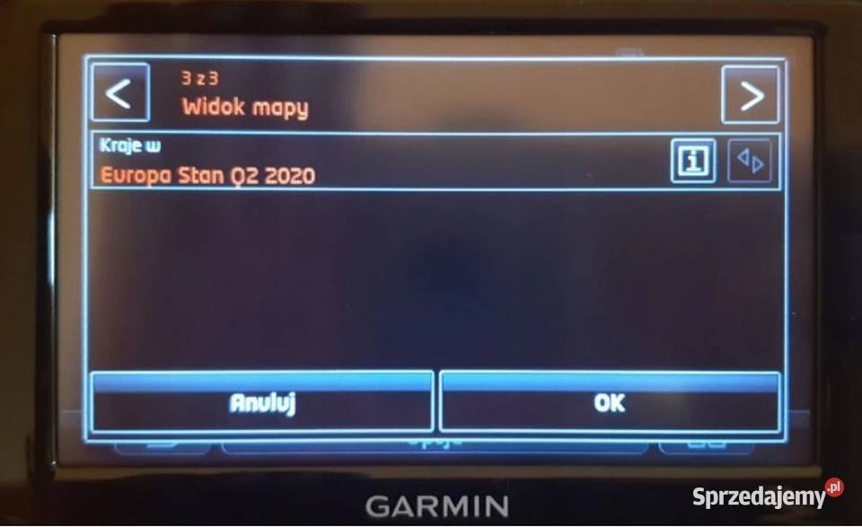 Mapa VW UP Citygo Seat MII Garmin Navigon Eu GPS i akcesoria Łódź sprzedam