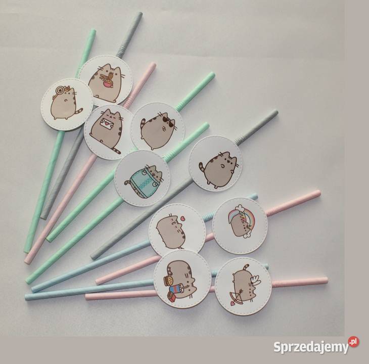 Piniata pińata szary kot Pusheen na urodziny Stare Miasto sprzedam