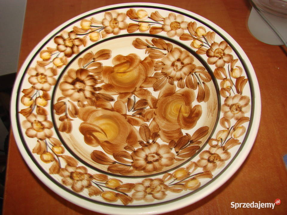 ZF Koło fajansowy talerz pomorskie Pruszcz Gdański sprzedam