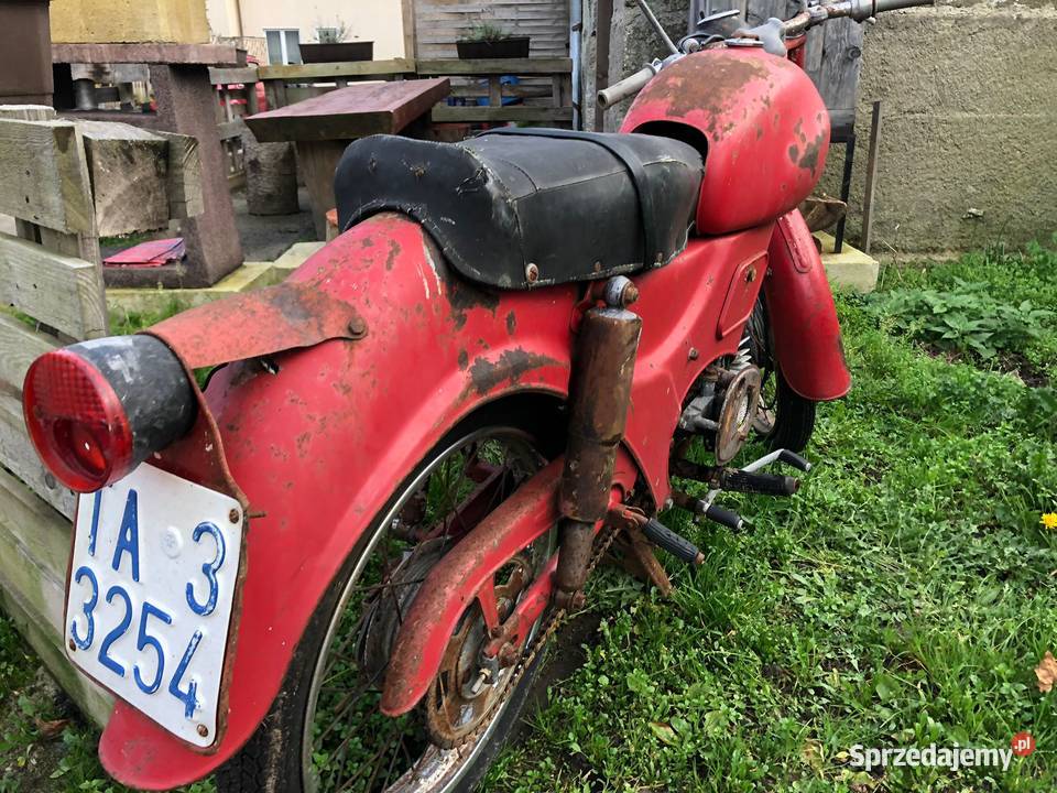 Motocykl zabytkowy włoski Moto Guzzi Zigolo Częstochowa sprzedam