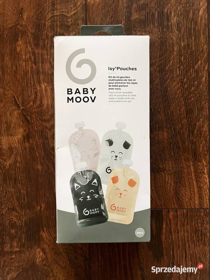 torebki saszetki wielokrotnego użytku Babymoov