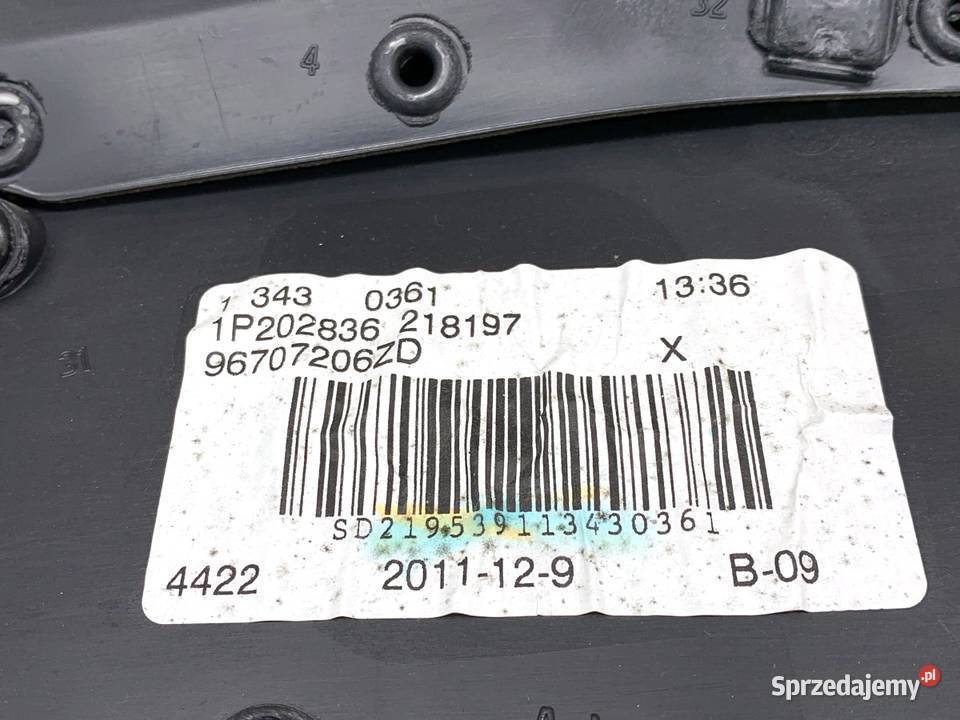 BOCZEK DRZWI LEWY PRZÓD CITROEN C5 III podkarpackie sprzedam