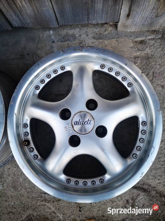 Felgi aluminiowe 14 Aluett rozstaw śrub 4x100 lubelskie Krasnobród sprzedam