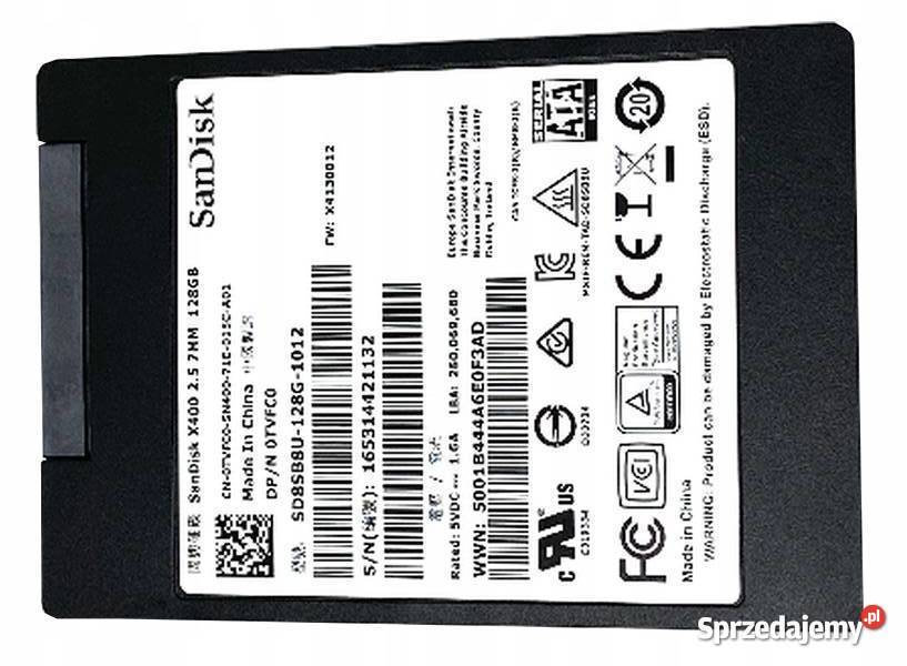 Dysk SSD 120GB 25 szybki bezgłośny do laptopa do laptopa Warszawa sprzedam