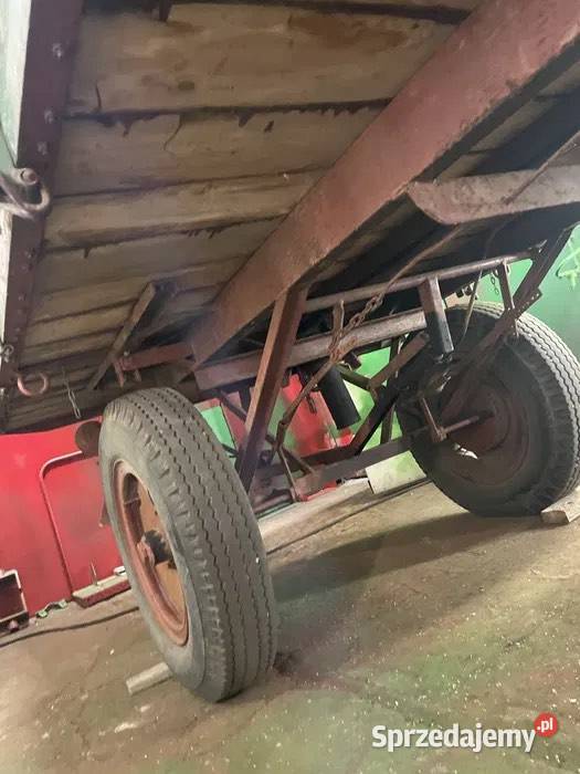 Wywrotka Przyczepa rolnicza 6 t Sterowanie Podskarbice Szlacheckie