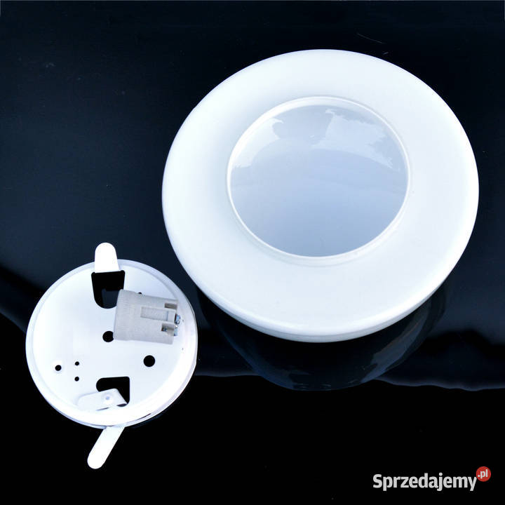 Biały Plafon kinkiet typ OTE4 FOTON Polska lata Warszawa