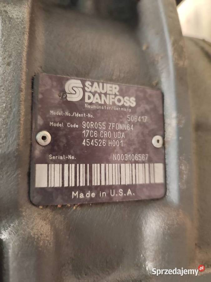Pompa jazdy 90R055 ZFDNN64 Sauer Danfoss 519361 wielkopolskie Wilkowo